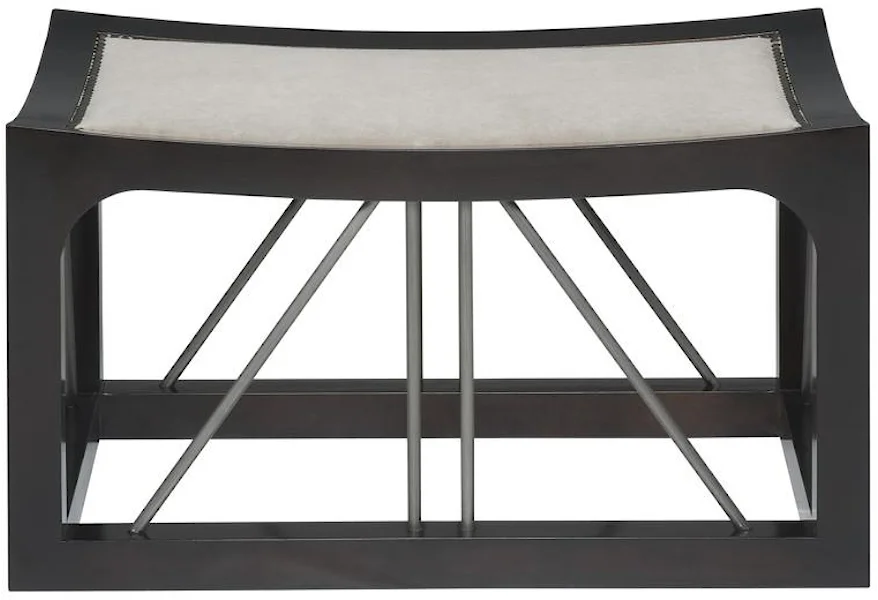 Thom Filicia Home Collection Upholstered Bench by Vanguard Furniture at Esprit Decor Home Furnishings